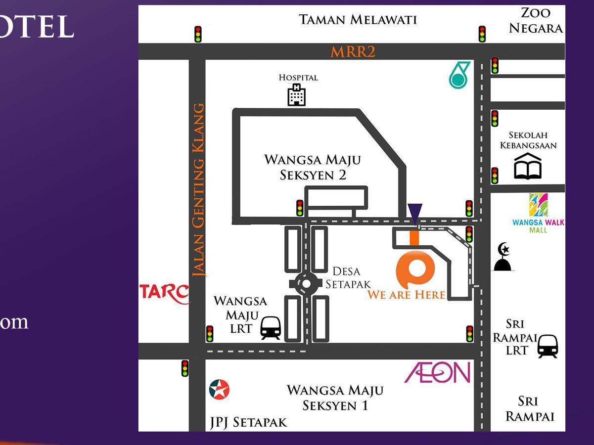 Orange Premier Hotel Wangsa Maju Куала-Лумпур Екстер'єр фото